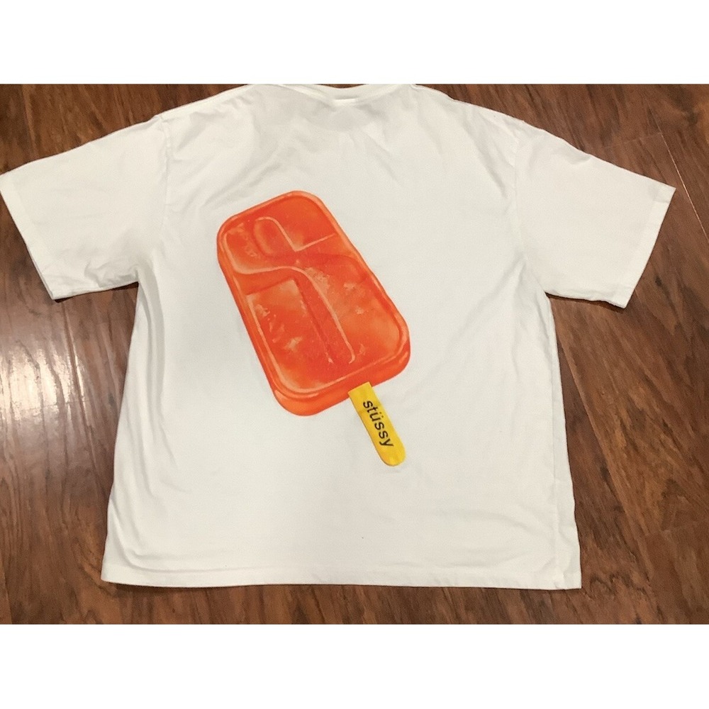 Stussy Popsicle T Shirt Look At Measurements For Size